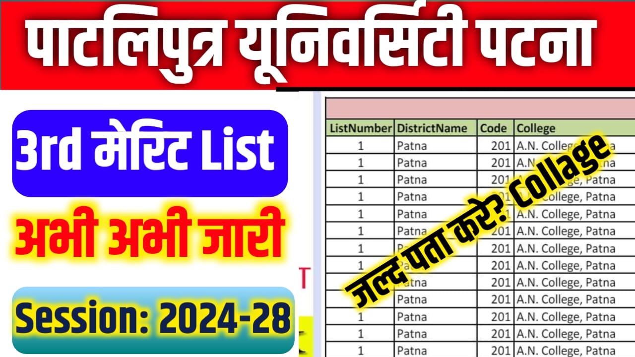 Bihar Board 1st, 2nd or 3rd Merit List 2024 Kaise Check Karen