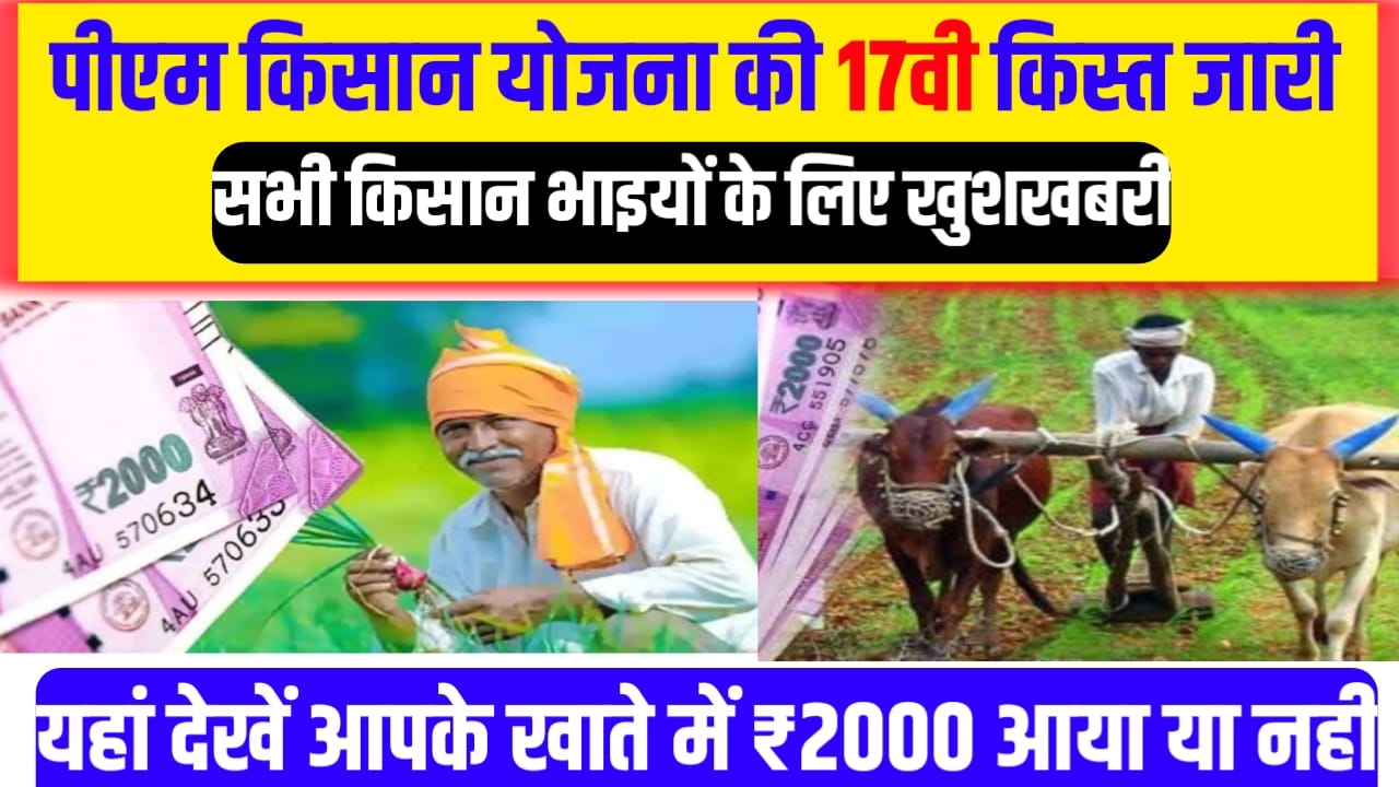 PM Kisan Yojana 17th Installment Ka Paisa Kab Aayega