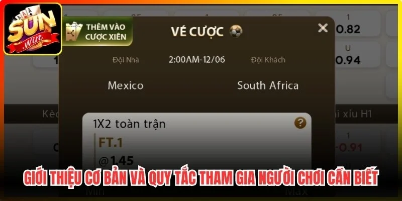 Giới thiệu cơ bản và quy tắc tham gia người chơi cần biết