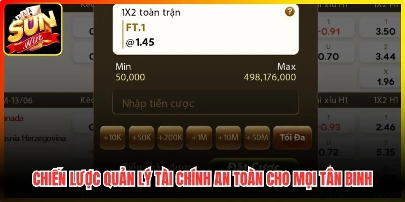 Chiến lược quản lý tài chính an toàn cho mọi tân binh