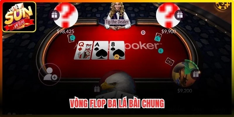 Vòng Flop Ba lá bài chung