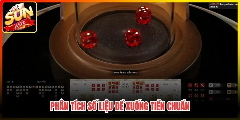 Phân tích số liệu để xuống tiền chuẩn
