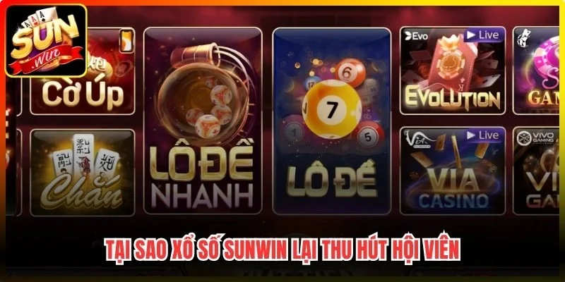 Tại sao Xổ Số Sunwin lại thu hút hội viên