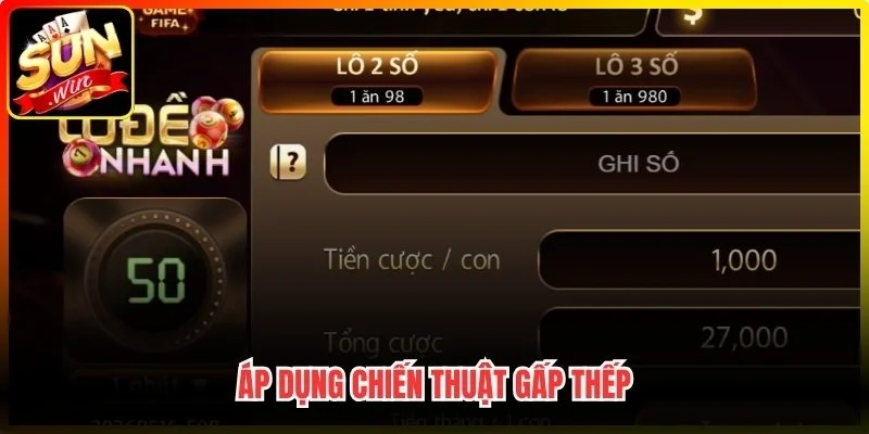 Áp dụng chiến thuật gấp thếp